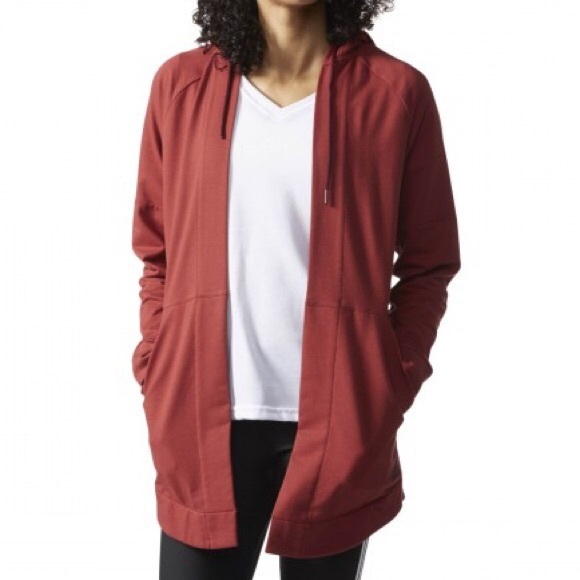 adidas Tops - nwt//adidas • comfort cover up hoodie